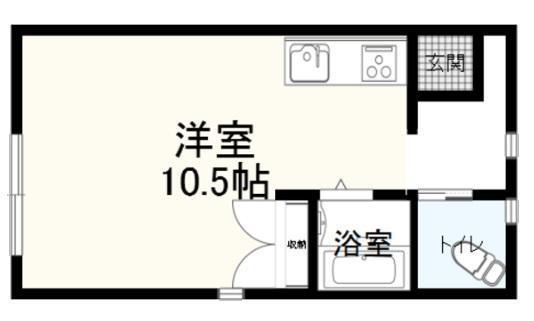 【コンフォート上田の間取り】