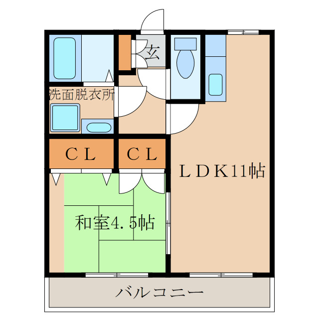 セルシオマンションの間取り