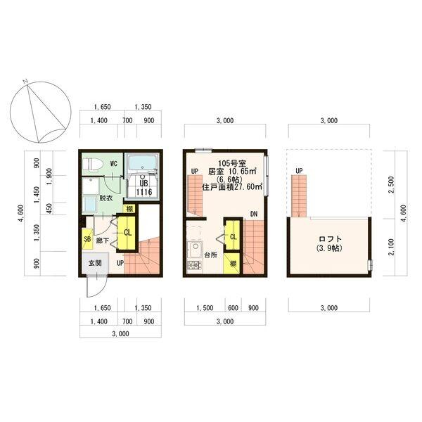 レグルス千種の間取り