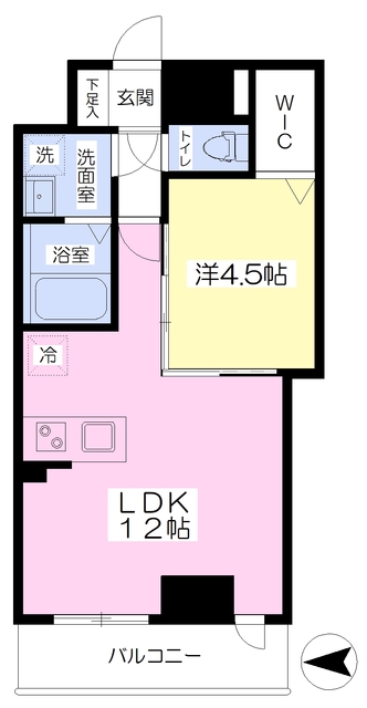 ノーブルコート堺筋本町の間取り