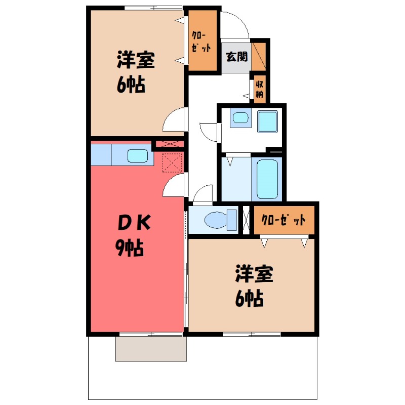 ファミーユ Cの間取り