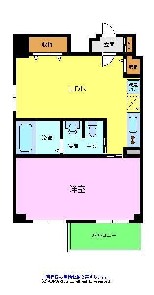 ブランカ堺東の間取り