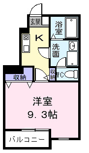 ダイトー南田園Aの間取り