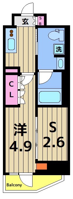 ARKMARK五反野の間取り