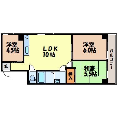 東亜物産ビルの間取り