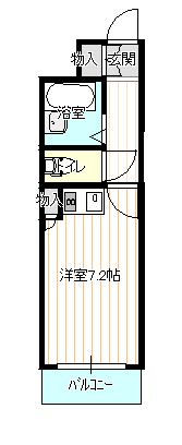 ＪＯＹハウス城西の間取り