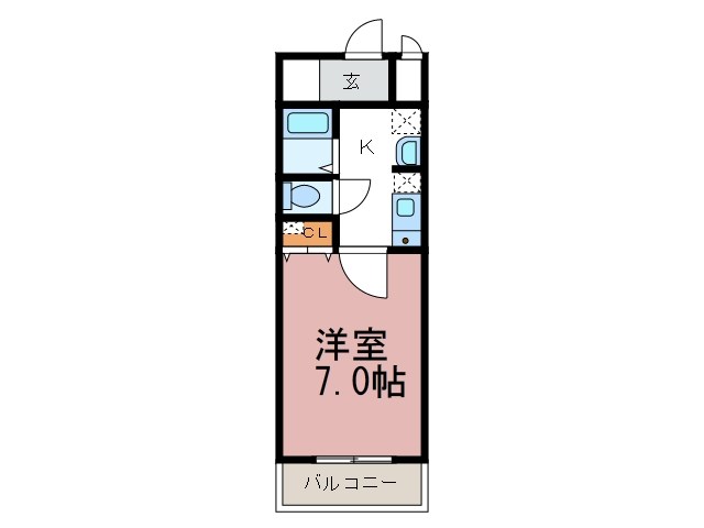 シエルコートの間取り