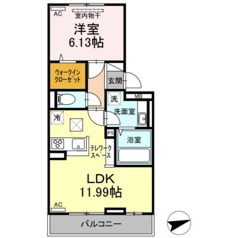 セジュールちさとの間取り