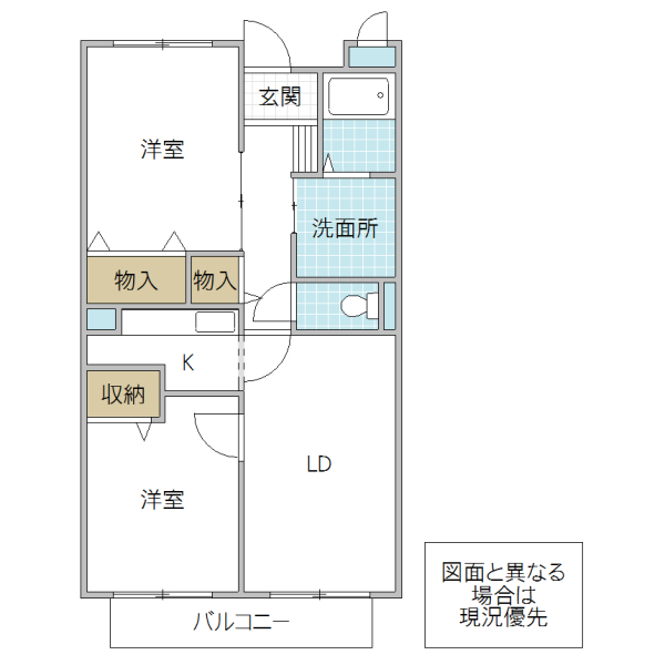 レジダンス・カトレヤの間取り