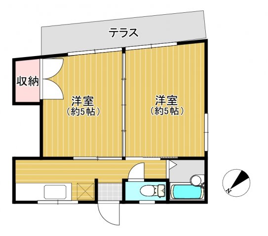 プチハウスの間取り