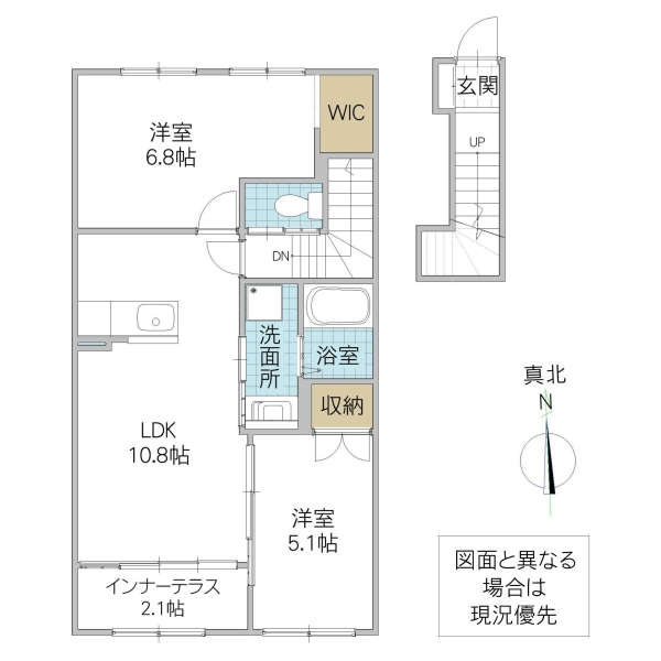 シンビー館IV棟の間取り