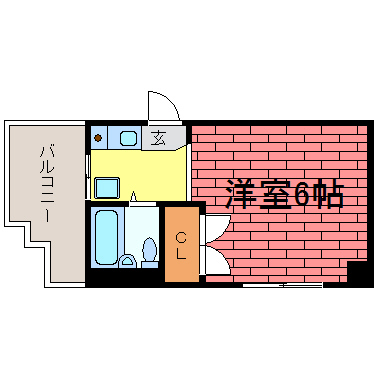 ライオンズマンション石屋川の間取り