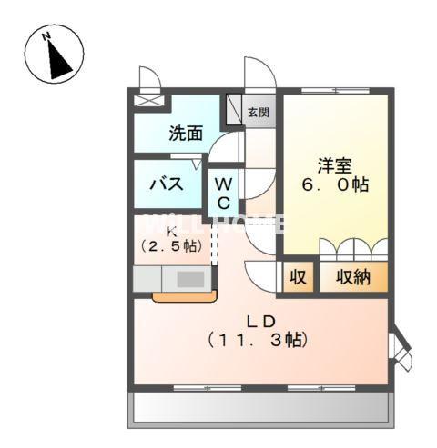 彩城Ｂの間取り