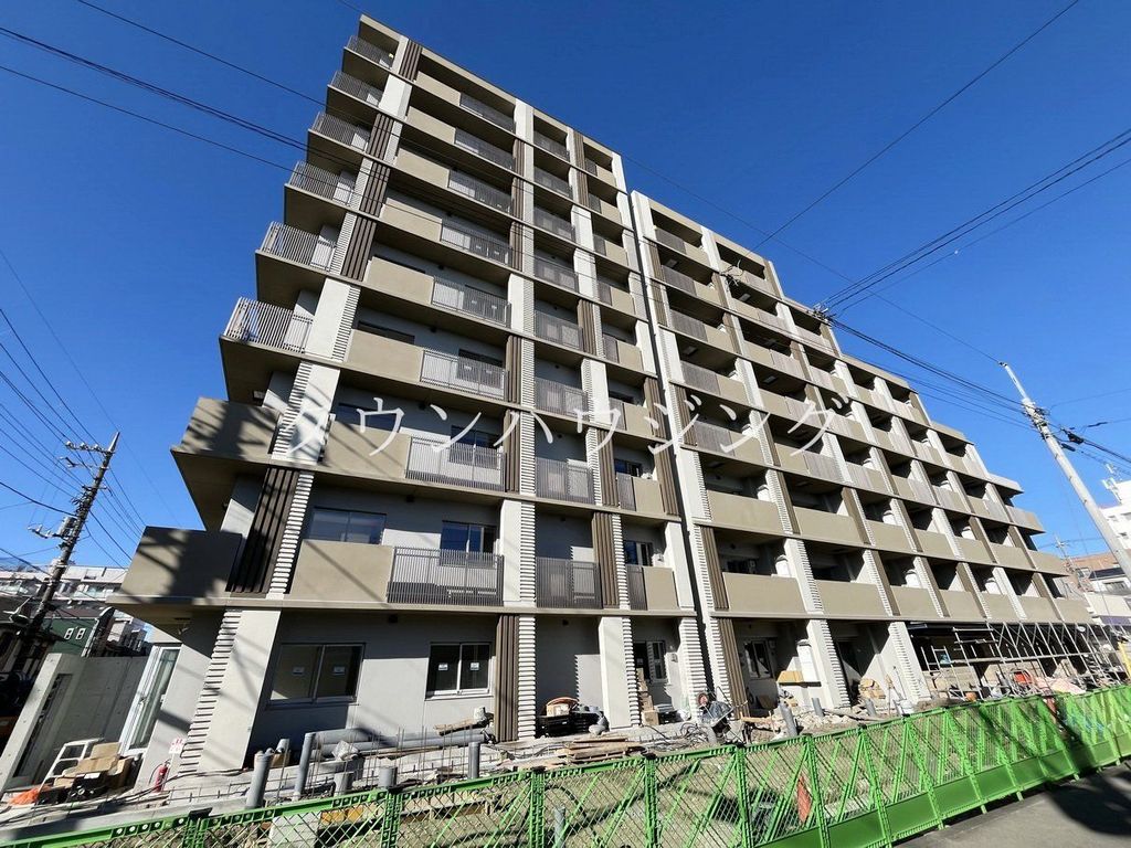 【大田区東矢口のマンションの建物外観】