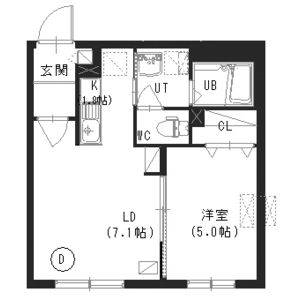 cocoLu（ココル）の間取り