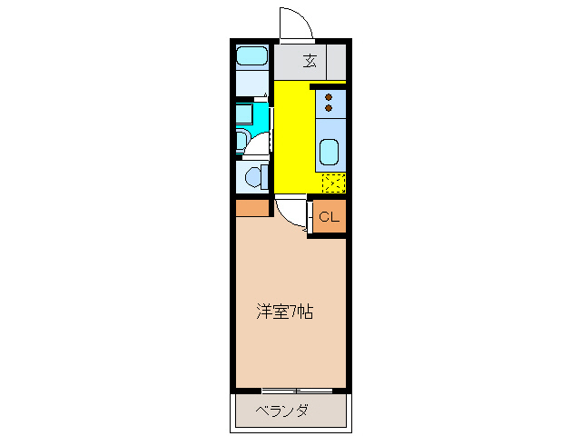 ＩＺＵステージＶ6の間取り