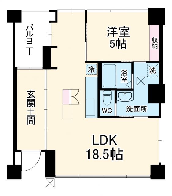 シャリマー西大路の間取り