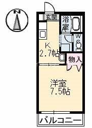 コロニーK　C棟の間取り