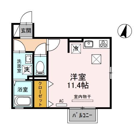 コンフォート大空の間取り