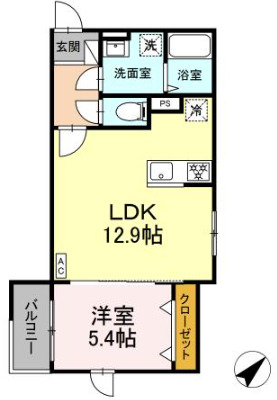 MOCRAFT新川崎の間取り