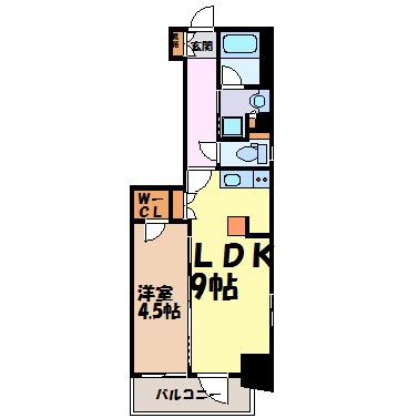 エステムプラザ名古屋丸の内の間取り