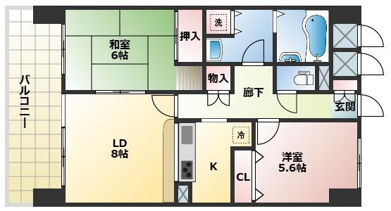 プタハ新白岡の間取り