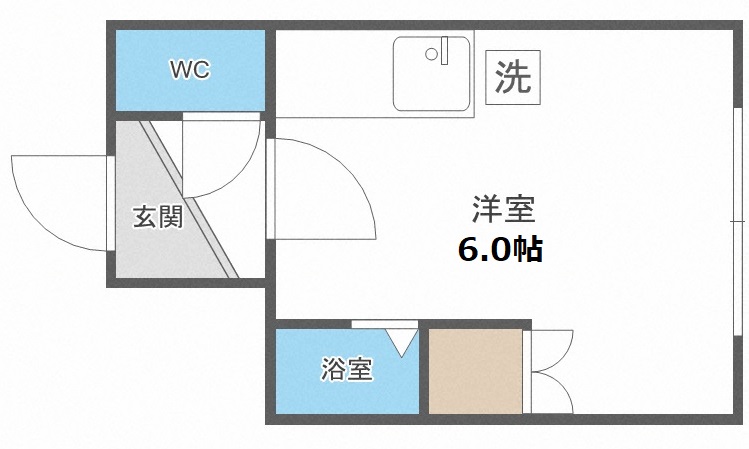 エーエムエスIIの間取り