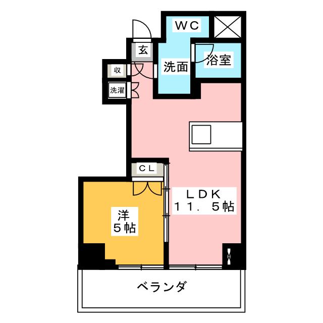 ＳＫ　ＢＵＩＬＤＩＮＧ－７の間取り