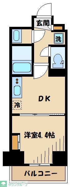 【町田市原町田のマンションの間取り】