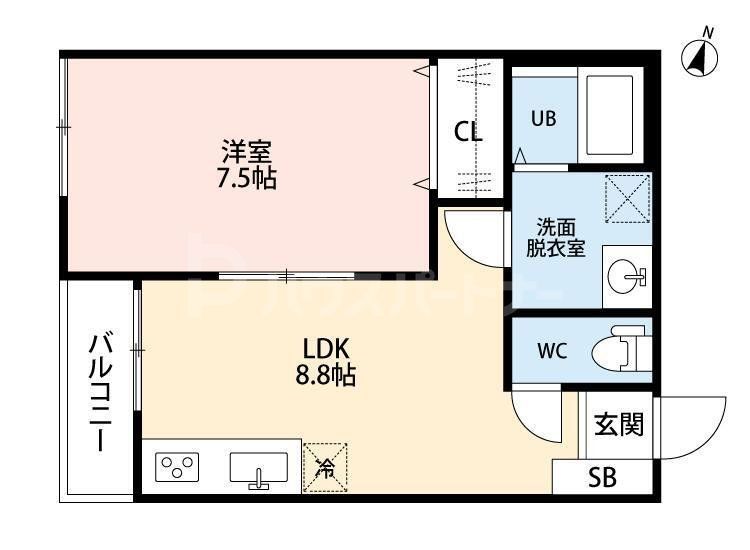 カターラローズの間取り