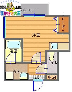 モンテスタイル鍛冶屋町の間取り