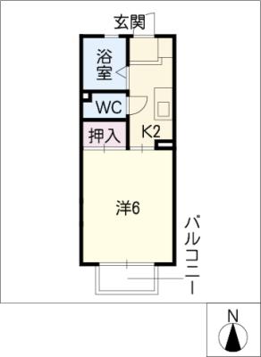 コーポエクセル　１の間取り