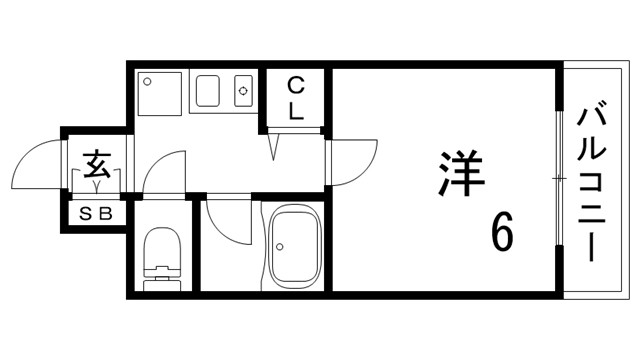 【エスリード新神戸の間取り】