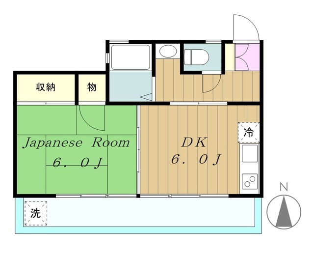 コーポサトウの間取り