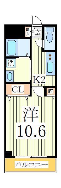 フラワーマンション天王台の間取り