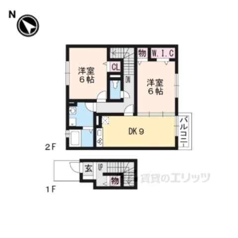 シーザリオＡ棟の間取り