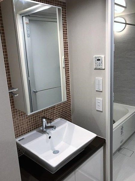 洗面設備　参考写真です