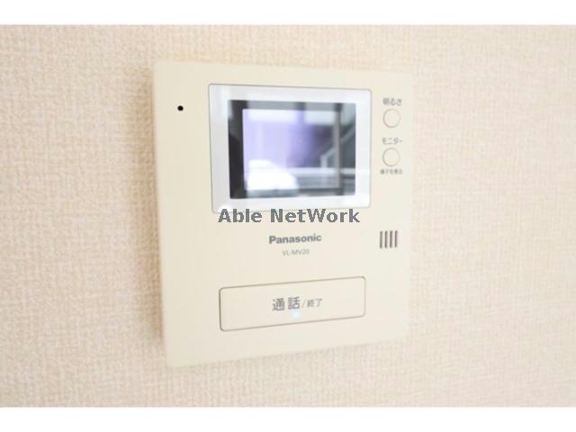 セキュリティ　安心のカメラ付きインターホン