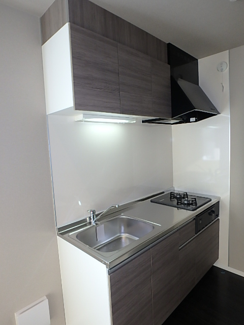 キッチン　２口コンロで自炊派も安心