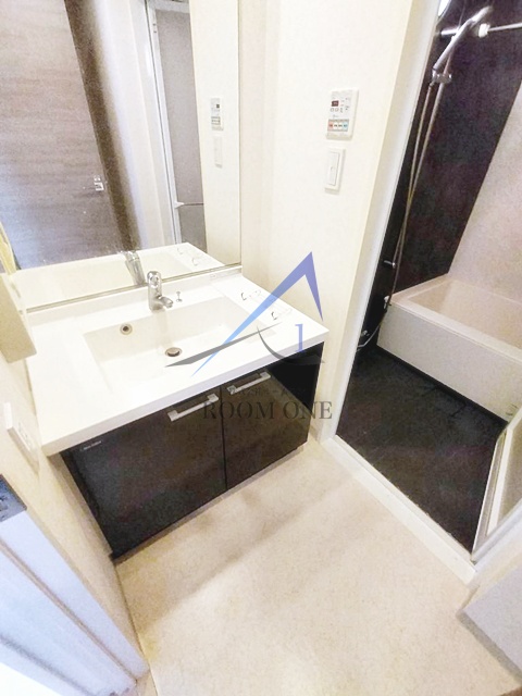 洗面設備　洗面台です。