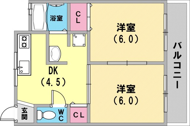 Wagaya甲南山手の間取り写真