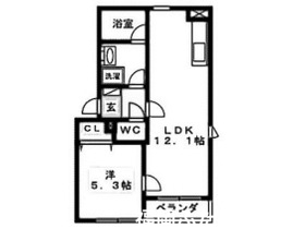 イルグランデ諸岡の間取り写真