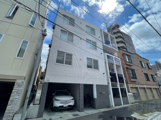 建物外観　札幌市中央区南５条西「ブランシャール西１１丁目」