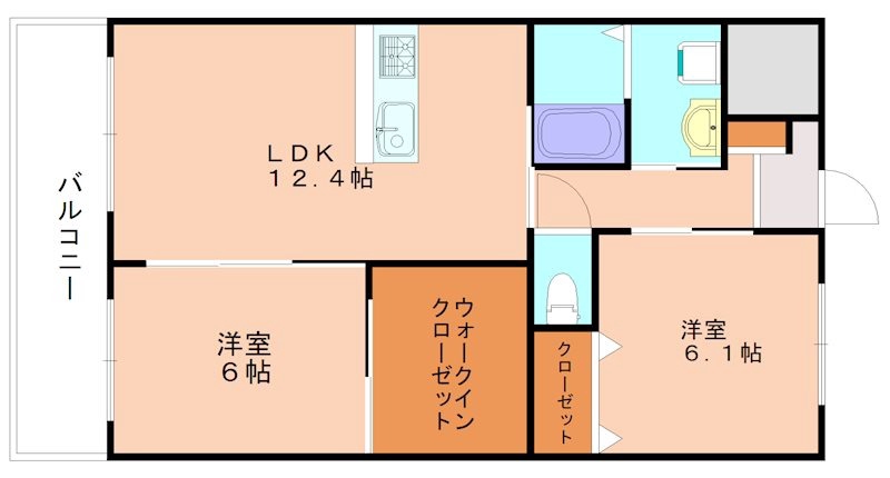 シルヴィオ日蒔野の間取り写真