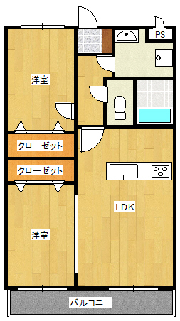 WINDOM梅の杜の間取り