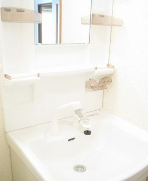 洗面設備　独立洗面です