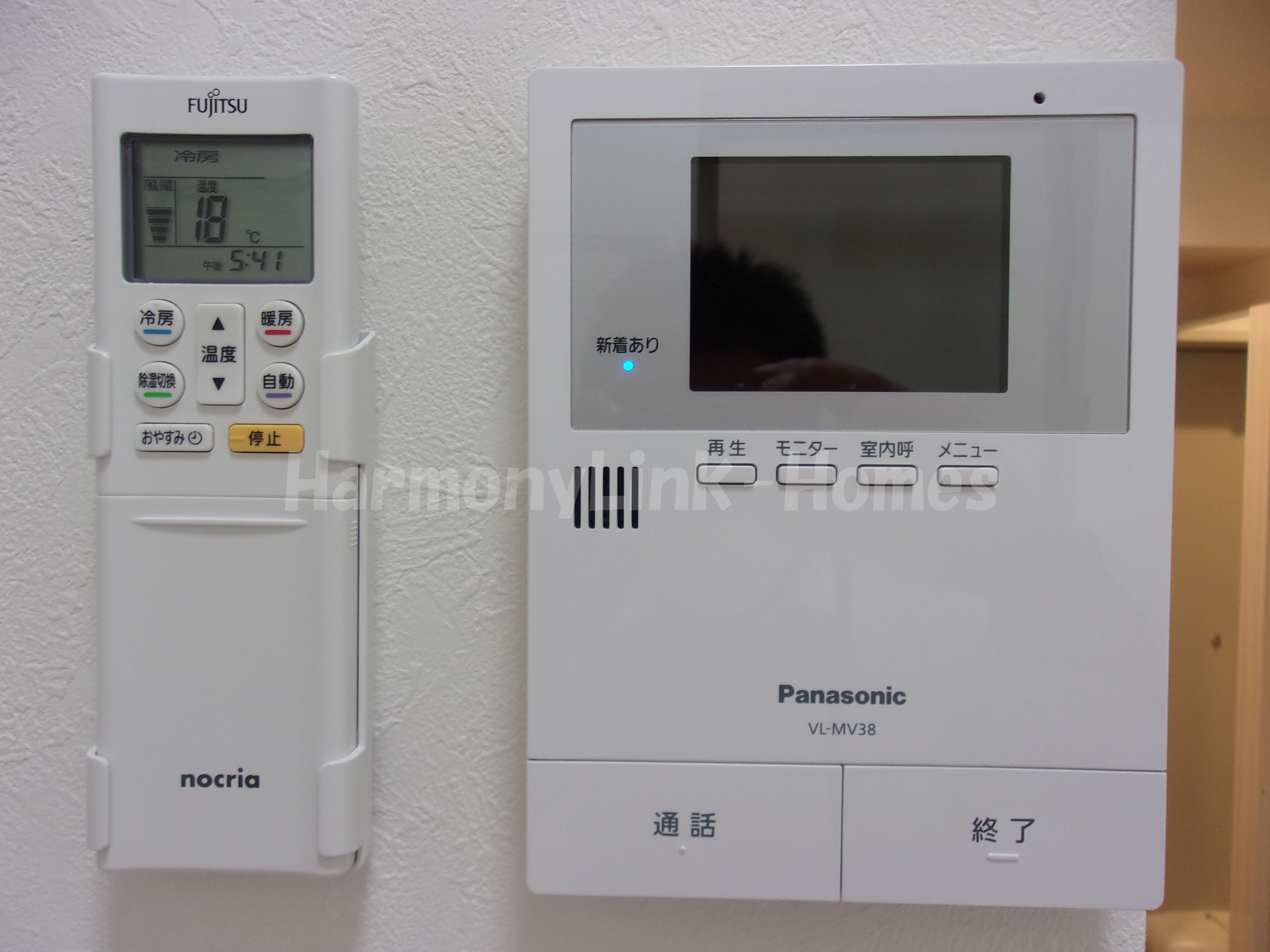 セキュリティ　MIURA-IIIのTV付インターホン☆