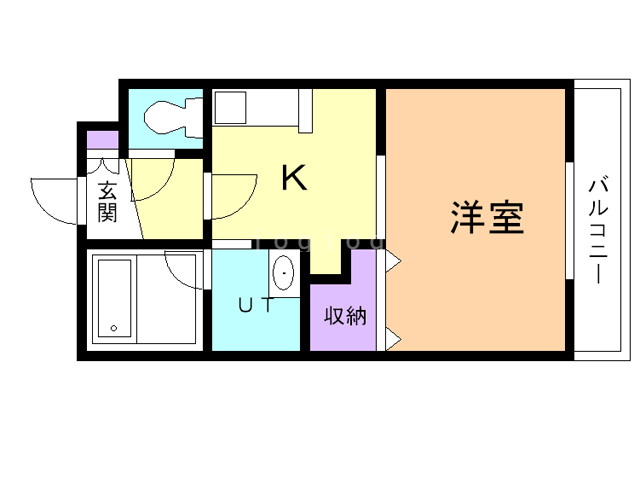 パークコート恵み野の間取り