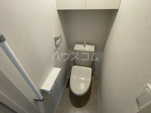 【春日部市西金野井のアパートのトイレ】