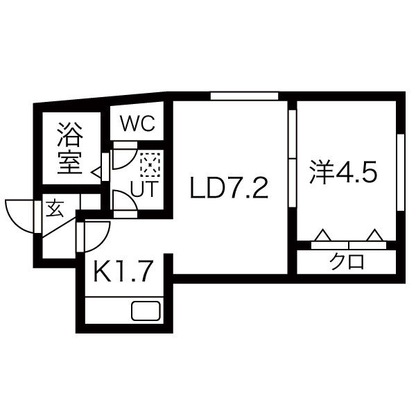 Fleur-S5(フルールエスファイブ)の間取り